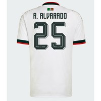 Stroje piłkarskie Meksyk Roberto Alvarado #25 Koszulka Wyjazdowej MŚ 2026 Krótki Rękaw